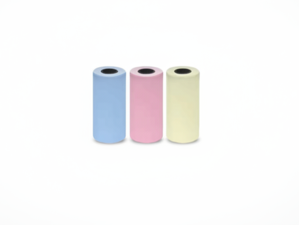 Recharges Papier Thermique Coloré (x3)